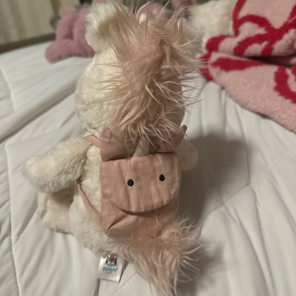 Retired Backpack Unicorn Jellycat - Picture 3 of 6